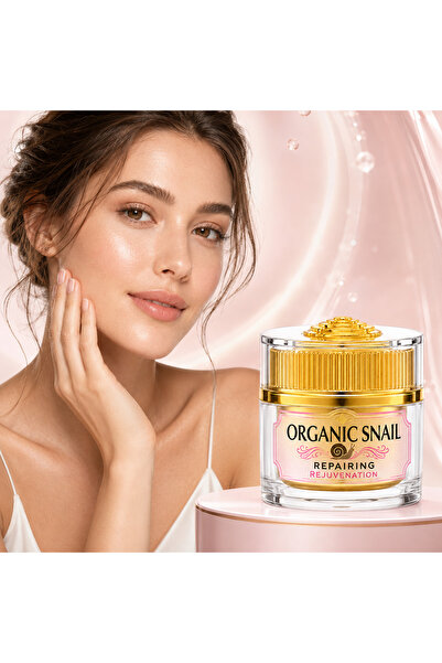 Wokali Beauty Βιολογική Κρέμα Προσώπου Αναζωογόνησης με Εκχύλισμα Σαλιγκαριού...