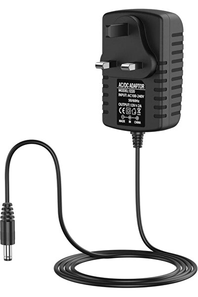 Zoye 12V 2A DC Power Adapter, Converter Driver AC 100-240V Supply to DC 12V, ...