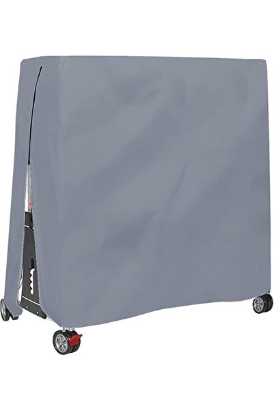 GENERAL Table Tennis Cover, Water Resistant, Grey, Oxford Fabric, Adjustable ...