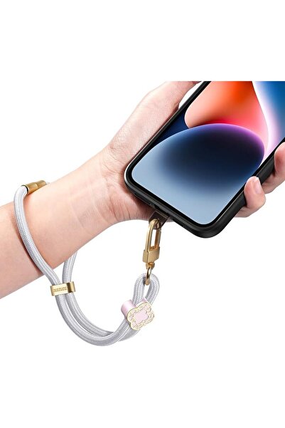 Dux Ducis Garden Series Phone Lanyard Adjustable Wrist Strap with Begonia Pat...