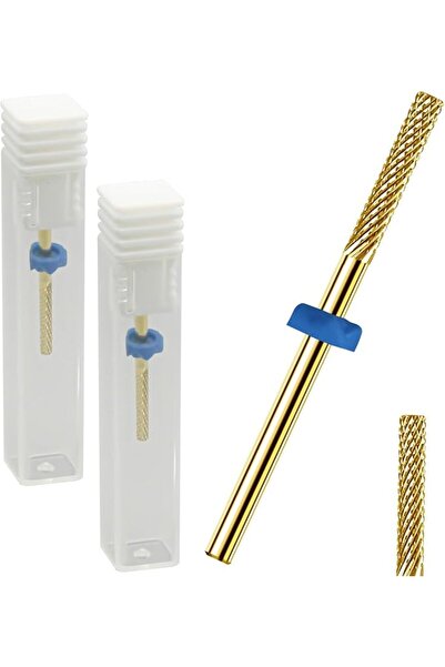 ELECDON 2 Pcs Carbide Nail Drill Bits for Cuticle Removal - قطعتان من ريش دري...