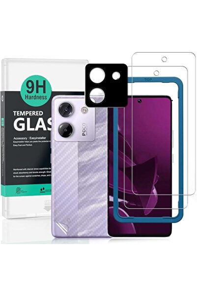 Ibywind قطعتان من واقي الشاشة لهاتف Xiaomi Poco M7 Pro 5G مقاس 6.67 بوصة، زجا...