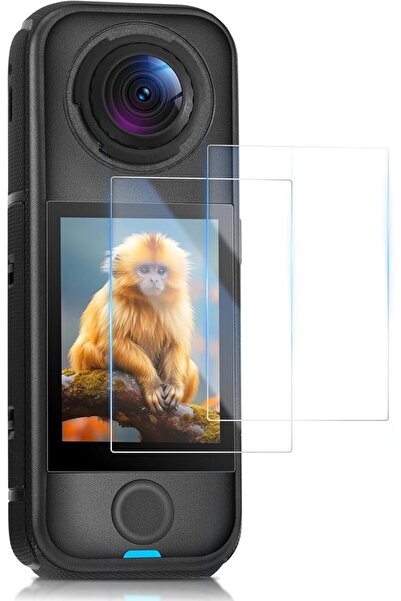 SYOSI واقي شاشة لـ Insta360 X4 Air، طبقة زجاجية مقواة بتغطية كاملة وصلابة 9H ...