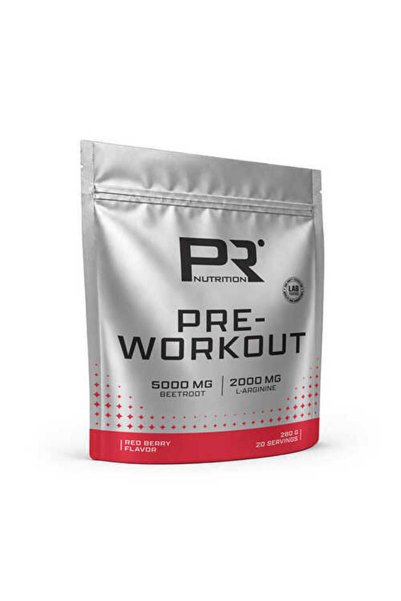 PR Nutrition Pre-Workout Beetroot (Pancar) Kafeinsiz 280 Gr - KIRMIZI MEYVELER