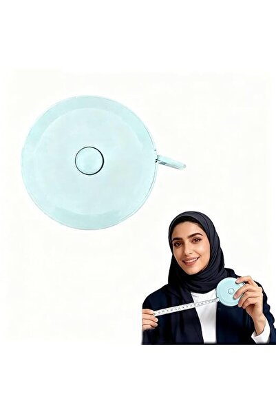 GoodTool شريط قياس، شريط قياس صغير ومرن للجسم والأقمشة، مسطرة زرقاء مدمجة للخ...