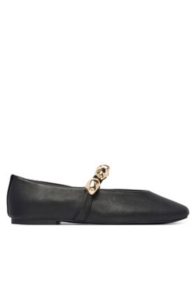 Steve Madden Balerini Poppin Flat 11005437 Negru