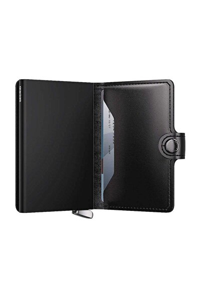 Secrid Premium Miniwallet+ Dusk Kartlık Cüzdan, Siyah