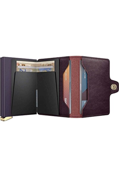 Secrid Premium Twinwallet+ Basco Kartlık Cüzdan, Bordo