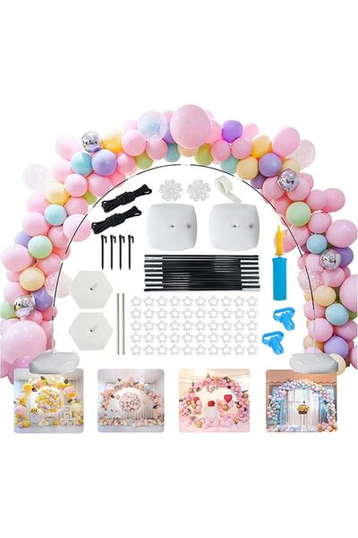 GENERAL Andanna Balloon Arch Kit with Base Pump,83pcs Ballon Arch Strip Ballo...