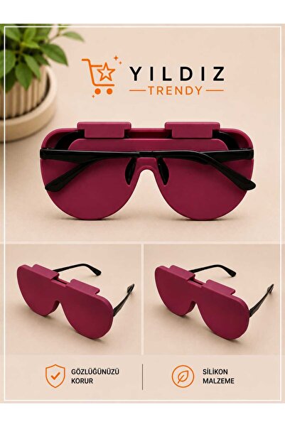 Yıldız Trendy Silicone Eyeglass Case - Glasses Container Scratch-Resistant Pr...