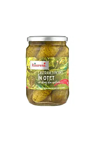 Raureni Castraveți murați picanti 680 g