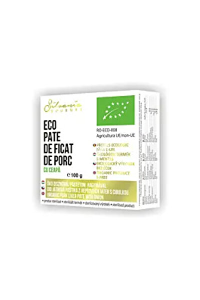 SILVANIA Pate de porc bio cu ceapă Gourmet 100 g