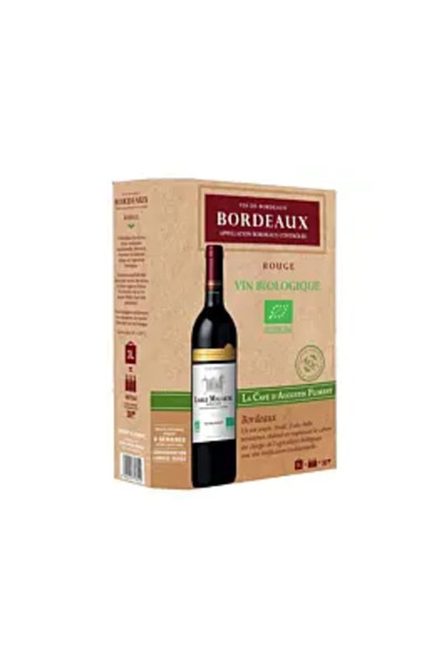 Cave D'Augustin Vin Roșu Organic La Florent Bordeaux 3 L
