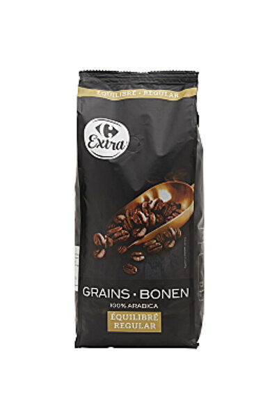 Carrefour Extra Boabe de cafea 100% Arabica, Intensitate 6, Carrefour Extra, ...