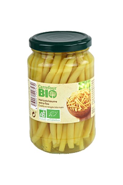Carrefour Bio Fasole galbenă extra fină organică, 180g