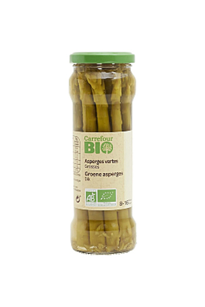 Carrefour Bio Sparanghel verde bio Carrefour Bio, 185g