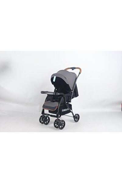 First Step Baby Reversible Handle Stroller V7 Grey