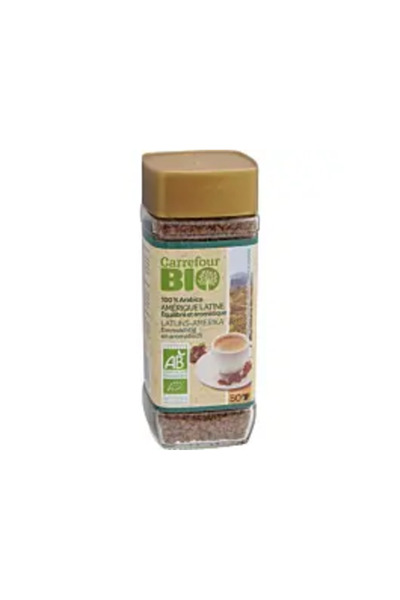 Carrefour Bio Cafea solubilă 100 G
