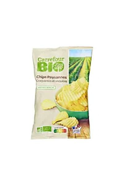 Carrefour Bio Chipsuri stil rustic 125g