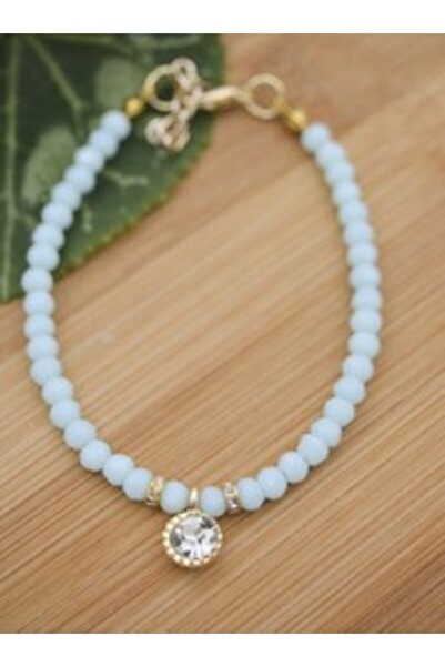Stoneage Mint czech crystal bracelet - blue -