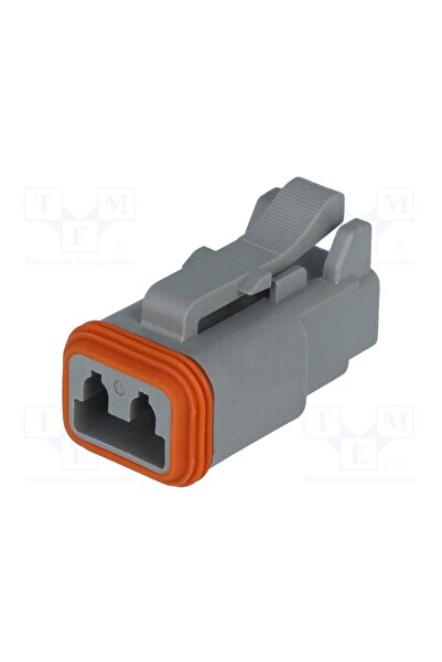 OEM Conector automotive AMPHENOL AT06-2S, mufă, mamă, AT, PIN 2, IP67, pe cab...