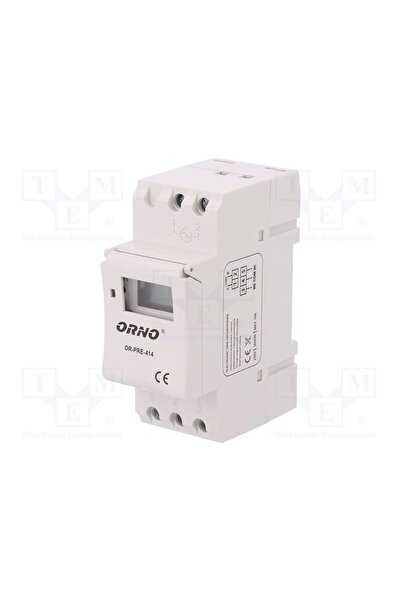 OEM Întrerupătoare cu temporizator ORNO OR-PRE-414, Interval 1min÷7zile, 230VAC