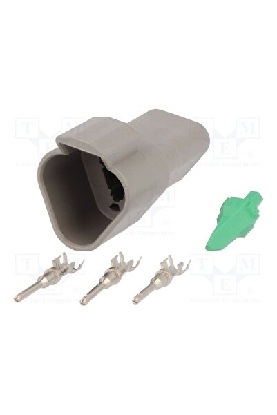 OEM Conector cablu-cablu DEUTSCH / TE Connectivity S-DT04-3P, mufă, tată, DT,...