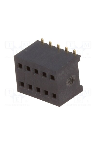 OEM Conector şiruri pini CONNFLY DS1065-10-2X5S8BS, soclu, mamă, PIN 10, SMT,...