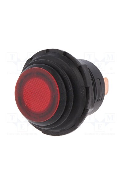 OEM Comutator acţionat prin apăsare SCI R13-553B2L-01, Poz 2, SPST, 10A/14VDC...