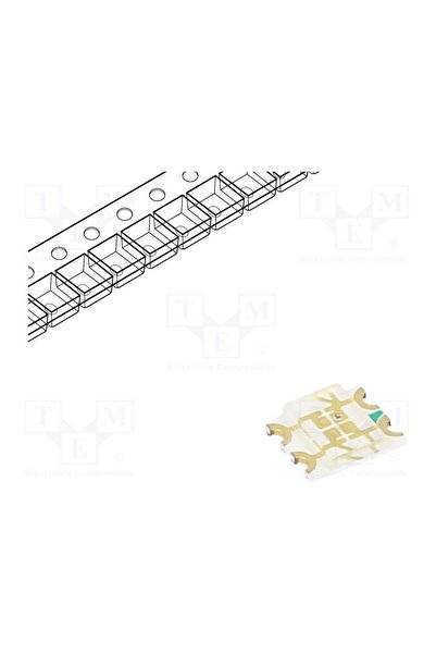 OEM LED REFOND RF-W2S155TS-A41, RGB, SMD, 1206, 1,8÷2,4/2,8÷3,4/2,8÷3,4VDC, 3...