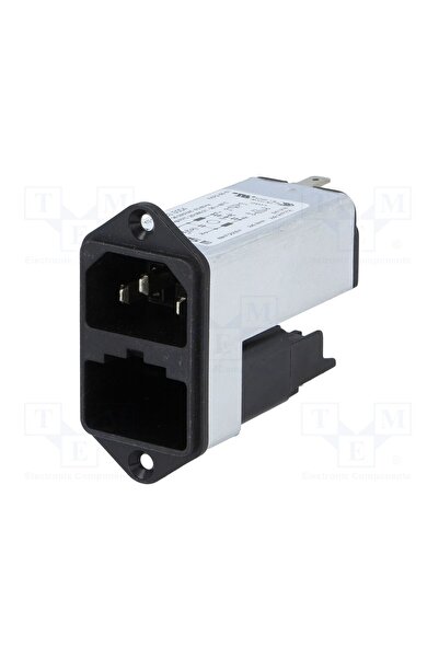OEM Conector alimentare AC SCHURTER 4303.5004, soclu, tată, 6A, 250VAC, C14 (...