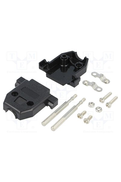 OEM Carcasă pentru conectori D-Sub ENCITECH CCOV15-SCL-BK, D-Sub 15pin,D-Sub ...