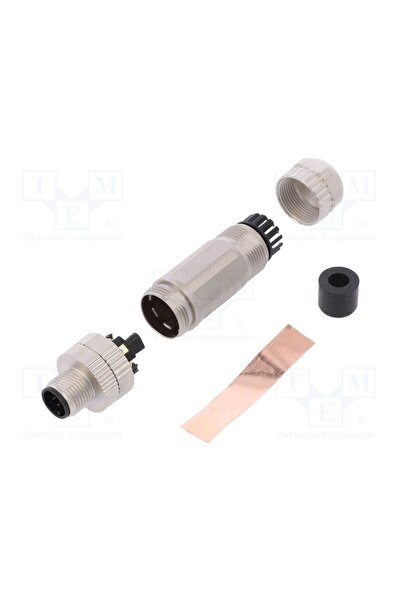 OEM Conector M12 DEGSON ELECTRONICS PBSHM12A08PMMSL71A, mufă, PIN 8, tată, 30...