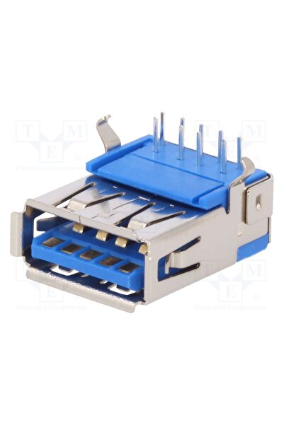 OEM Conector USB A NINIGI USBA-G3.0/1, soclu, pentru PCB, THT, în unghi 90°, ...