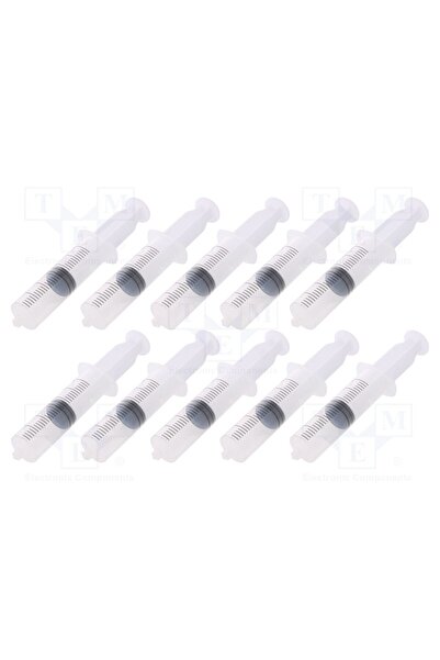 OEM Seringă FISNAR FIS-60CC-10PK, 60ml, transparentă, Luer Lock, polipropilen...