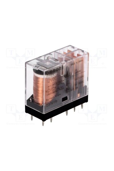 OEM Releu electromagnetic OMRON Electronic Components G2RK-2-12DC, Ubobină 12...