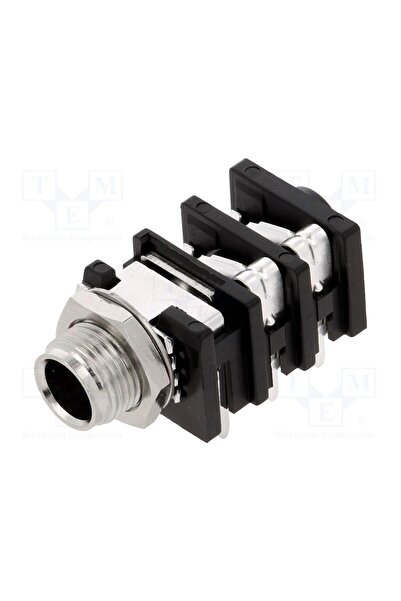 OEM Conector Jack 6,3mm AMPHENOL ACJS-MHOM, soclu, mamă, stereo,cu întrerupăt...