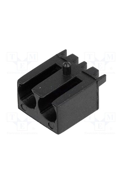 OEM Carcasă diodă LED FIX&FASTEN FIX-LEK-316, 3mm, poliamidă, în unghi, neagr...