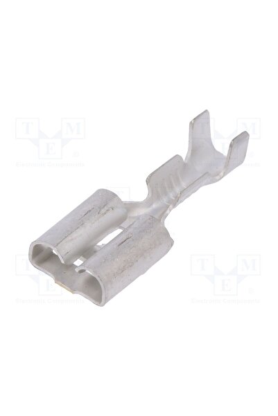 OEM Terminal plat TE Connectivity 60838-1, 6,3mm, 0,8mm, mamă, 0,3÷0,9mm2, cr...