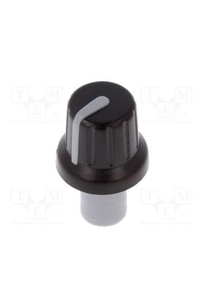 OEM Buton rotativ SR PASSIVES GMN-4P-GY, cu indicator, ABS, Øax 6mm, Ø15,8x13...