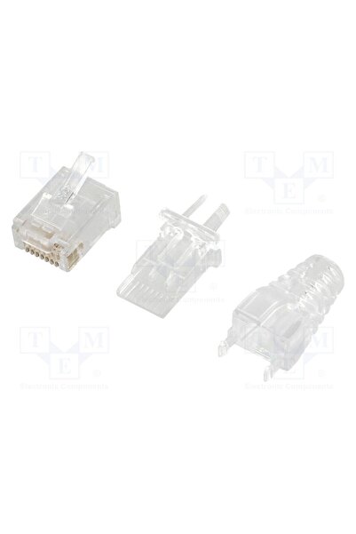 OEM Conector RJ45 BEL FUSE SS-39100-008, mufă, PIN 8, Cat 6, neecranaţi, 8p8c...