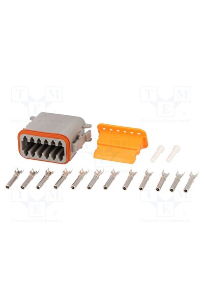 OEM Conector cablu-cablu DEUTSCH / TE Connectivity S-DT06-12SA, mufă, mamă, D...