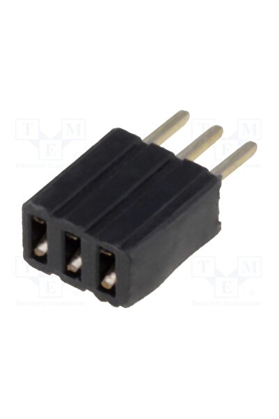 OEM Conector şiruri pini CONNFLY DS1065-07-1X3S8BV, soclu, mamă, PIN 3, THT, ...