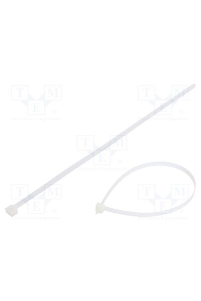 OEM Colier de strângere FIX&FASTEN FIX-S-7.6X380T/N, W 7,6mm, naturală, polia...