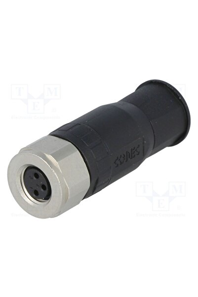 OEM Conector M8 Amphenol CONEC 42-00010, mamă, PIN 3, IP67, drept, pe cablu, ...