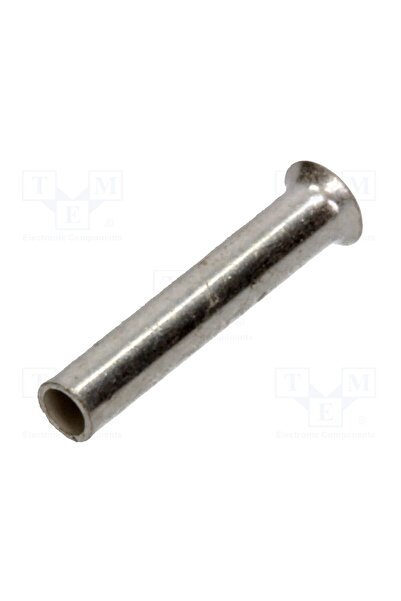 OEM Vârf tub de capăt ERGOM TUL-NI-00508/E, neizolat, cupru, 0,5mm2, 8mm, cos...