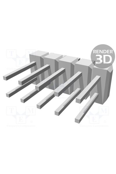 OEM Conector şiruri pini MOLEX MX-10-89-7102, şir pini, tată, PIN 10, THT, C-...