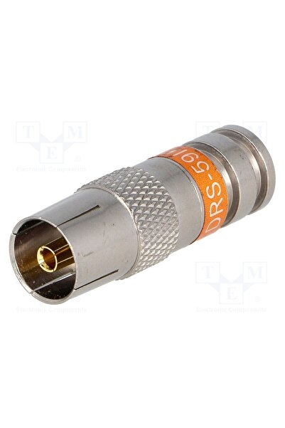 OEM Conector coaxial 9,5mm (IEC 169-2) PCT PCT-DRS59IFNT, mufă, mamă, compres...