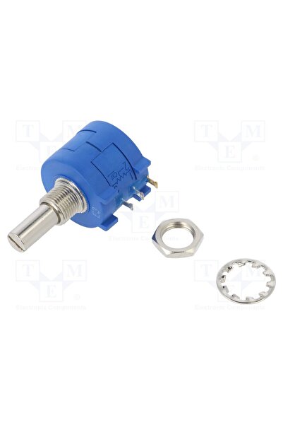 OEM Potențiometru axial SR PASSIVES POT2218P2-5K, 5kΩ, bobinat, 2W, ±5%, 6,35...