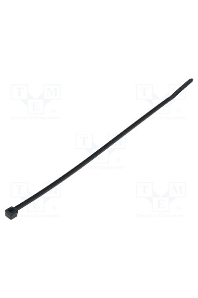 OEM Colier de strângere HELLERMANNTYTON T18I-HS-BK-C1, W 2,5mm, neagră, polia...